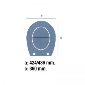 TAPA INODORO EXTRA FUERTE REINA BLANCA hover