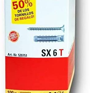 F-TACO DUOPOWER 6X30 S + TORNILLO CAJA 100UND FISCHER