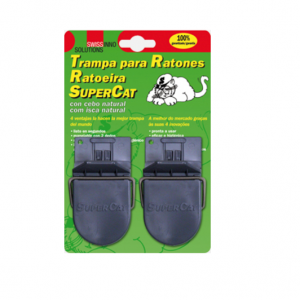 TRAMPA SUPERCAT RATONES 2UNDS CEBO INCLUIDO