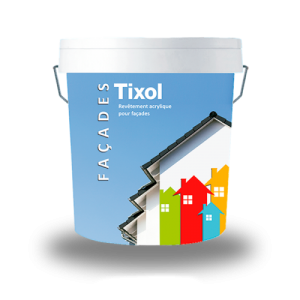 TIXOL PINTURA REVESTIMIENTO FACHADAS IMPERMEABILIZANTE Y TRANSPIRABLE 15LT