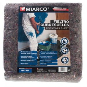 FIELTRO PLASTIFICADO PROTEGE SUELOS 1X4MTS