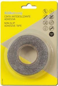 CINTA ANTIDESLIZANTE ADHESIVA 40MMX5MTS NEGRO