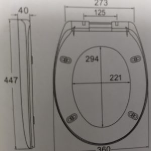 CHESTER TAPA WC INODORO CAÍDA AMORTIGUADA BLANCA hover