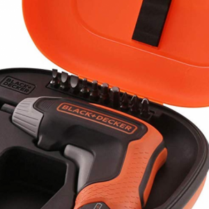 BLACK & DECKER BCF611CK ATORNILLADOR BATERIA 3,6V +ACCESORIOS hover