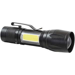 LINTERNA LED 4W CREE XPE +COB RECARGABLE USB