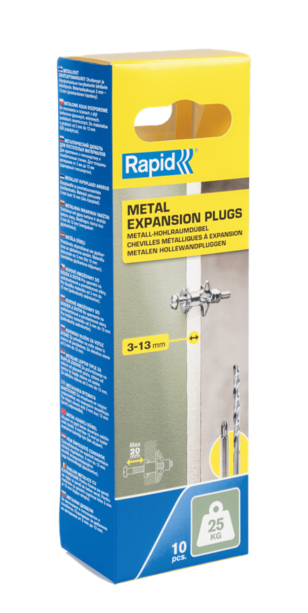 TACO EXPANSION METALICO 8X32 M4X40 10PZ