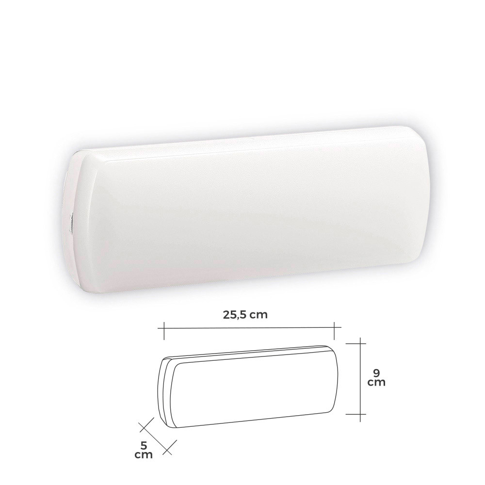 EDM APLIQUE EMERGENCIA LED 150LM 3W hover