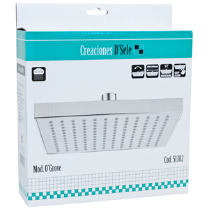 CABEZA DE DUCHA O’GROVE 200X200MM hover