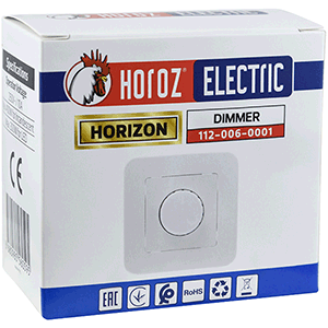 HEPO – REGULADOR DE LUZ DIMEABLE 10A 250V