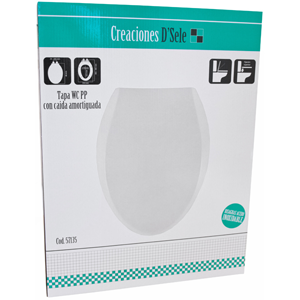 HEPO-TAPA WC CAIDA AMORTIGUADA ANCLAJE TACOS