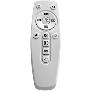 HEPOLUZ PLAFON PANEL LED SUPERFICIE 35W LUZ 3CCT C/MANDO Ø400MM IP20 hover
