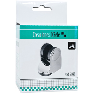 SOPORTE DUCHA CROMO 51395 hover