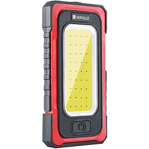 HEPOLUZ LINTERNA LED SOLAR RECARGABLE 13W USB+IMAN+GANCHO hover