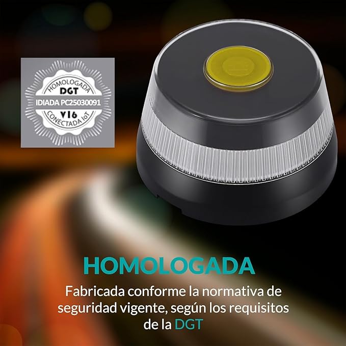 TEKMEE – BALIZA V16 CONECTADA DGT HOMOLOGADA hover