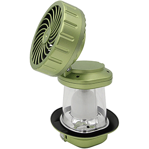 HEPOLUZ LINTERNA FAROL CAMPING CON VENTILADOR RECARGABLE+SOLAR hover