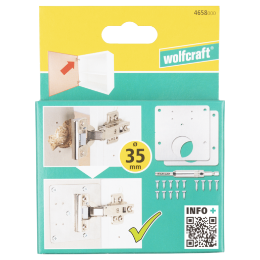 WOLF JUEGO REPARACION BISAGRAS CAZOLETA 17PZ (PUERTA)