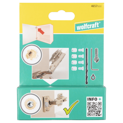 WOLF JUEGO REPARACION BISAGRAS CAZOLETA 12PZ (MUEBLE)