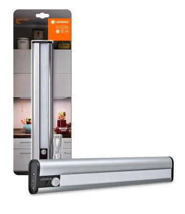 REGLETA LED 30CM 1,5W 4000ºK 98lm SENSOR PRESENCIA + USB/BAT