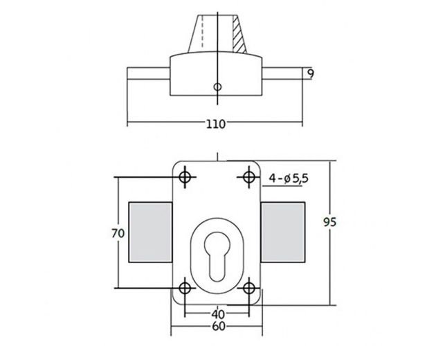 IFAM-CERROJO X5 26000 S/CILINDRO hover