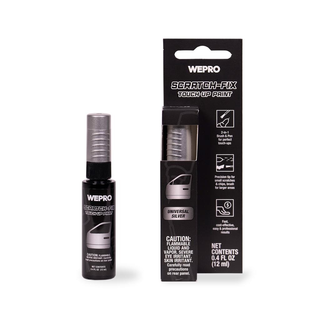 MONTANA WEPRO – PINCEL RETOQUE COCHE 12ML BLANCO/PLATA/NEGRO hover